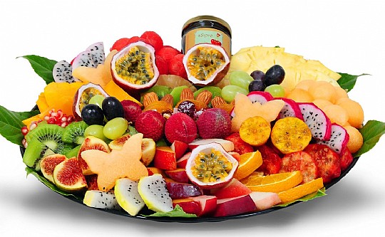 Colour fruit tray diameter 35