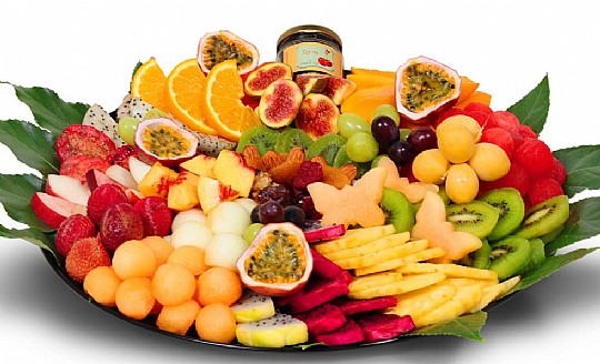 Colour fruit tray diameter 40